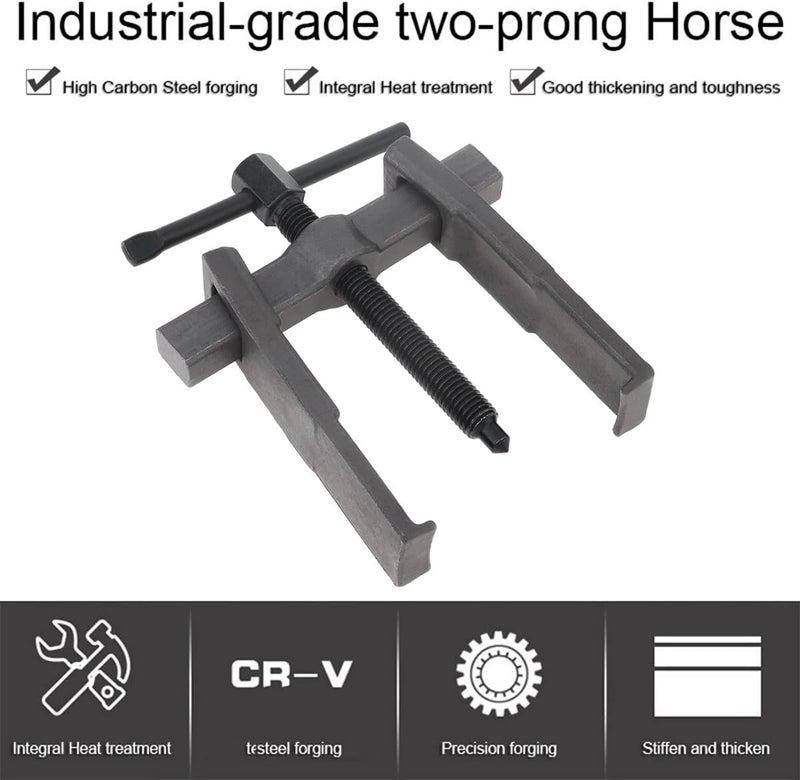 ChgImposs 2 Jaws Gear Puller, Adjustable Bearing Puller Gears, Internal External Removal Tool for Pulleys Flywheels Bearings Gears (3 INCH) - Image 5